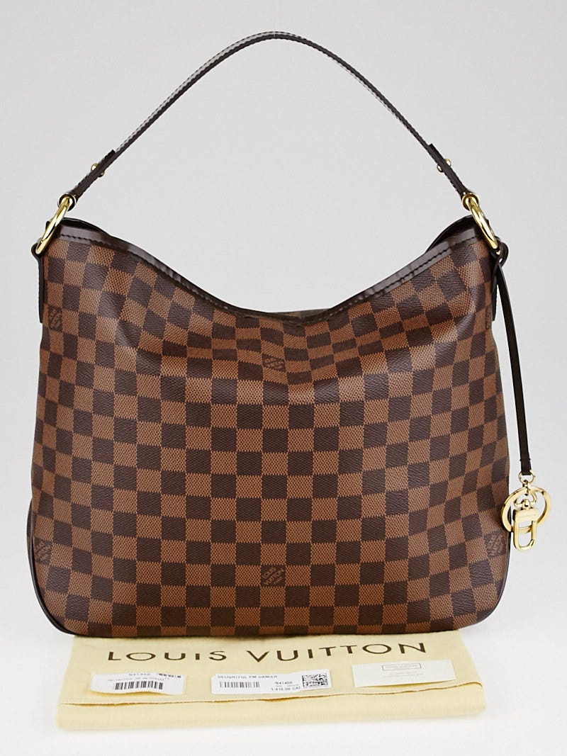 Louis Vuitton 2015 Damier Ebene Delightful PM - Brown Totes