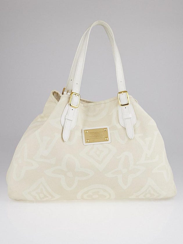 Louis Vuitton Limited Edition Beige Tahitienne Cabas GM Bag