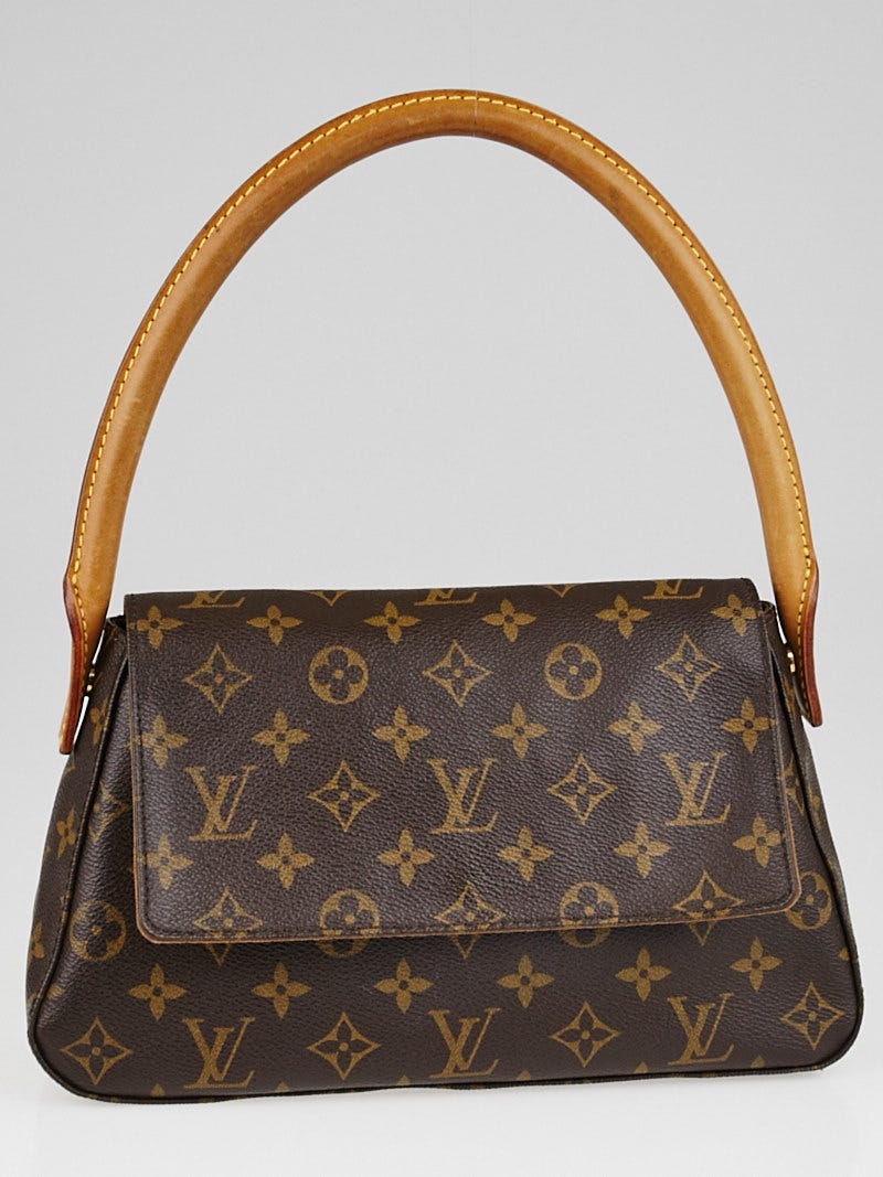 Louis Vuitton, Bags, Beautiful Authentic Louis Vuitton Monogram Mini  Looping Shoulder Bag