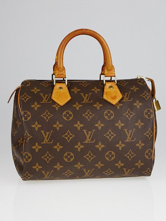 Louis Vuitton Monogram Canvas Speedy 25 Bag