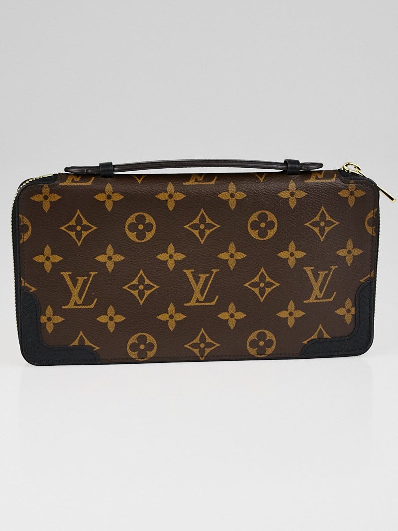 Louis Vuitton - Authenticated Wallet - Leather Black Plain for Women, Very Good Condition