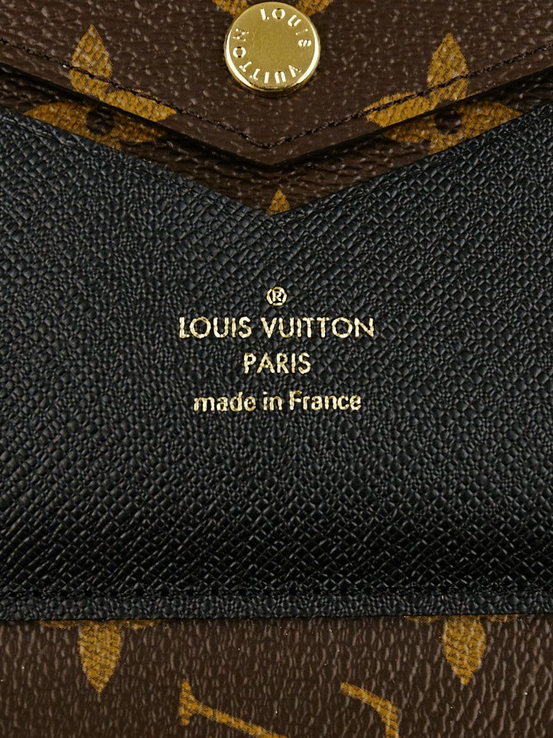 Louis Vuitton Black Monogram Canvas Daily Organizer Wallet - Yoogi's Closet