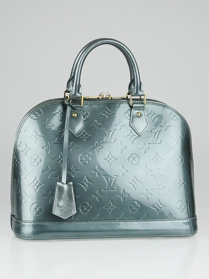 Louis Vuitton Givre Monogram Vernis Alma BB Bag - Yoogi's Closet