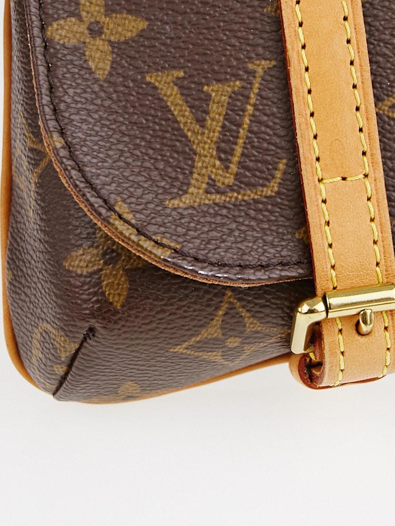 Clutch Bags Louis Vuitton Louis Vuitton Monogram Pochette Marelle Pouch M51159 LV Auth 30672a