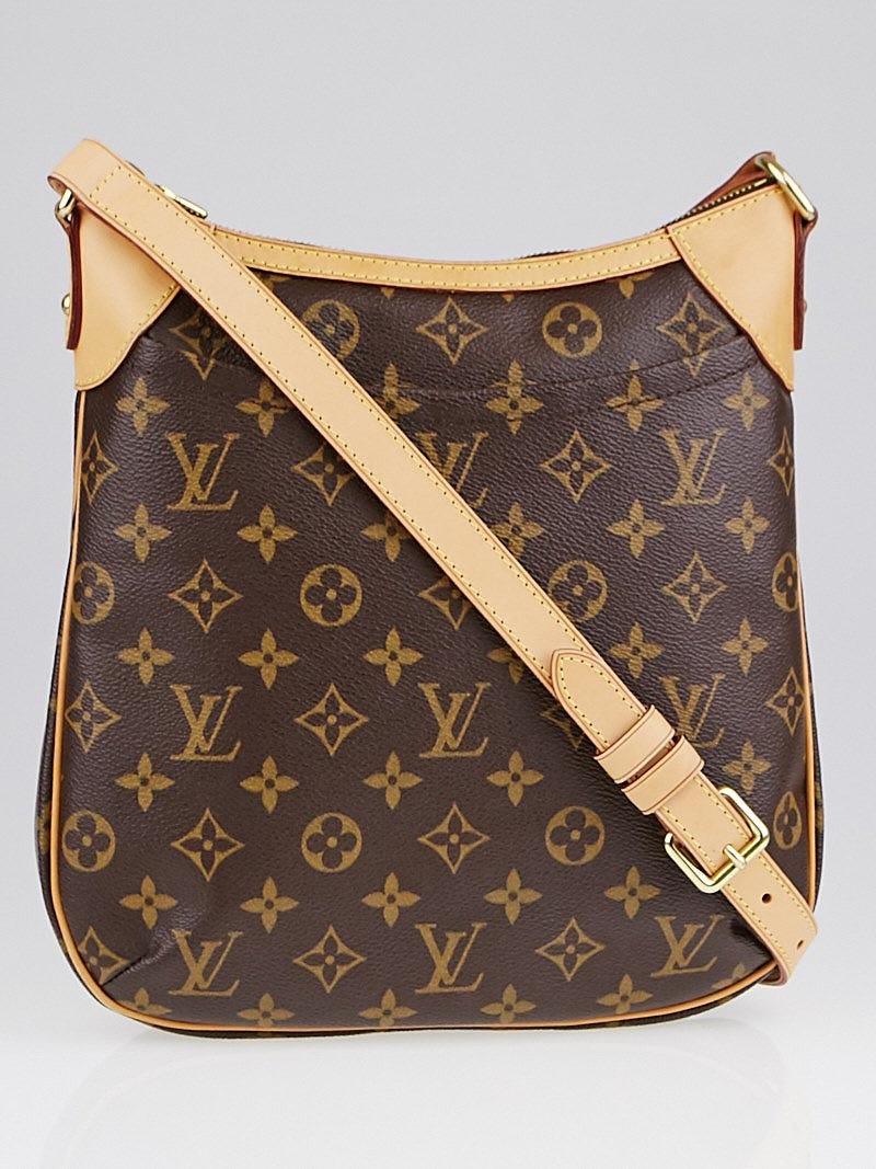 LOUIS VUITTON Monogram Odeon PM Natural