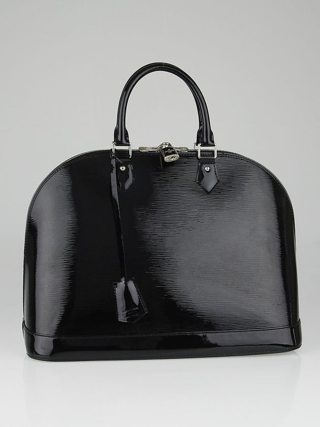 Louis Vuitton Black Electric Epi Leather Alma GM Bag
