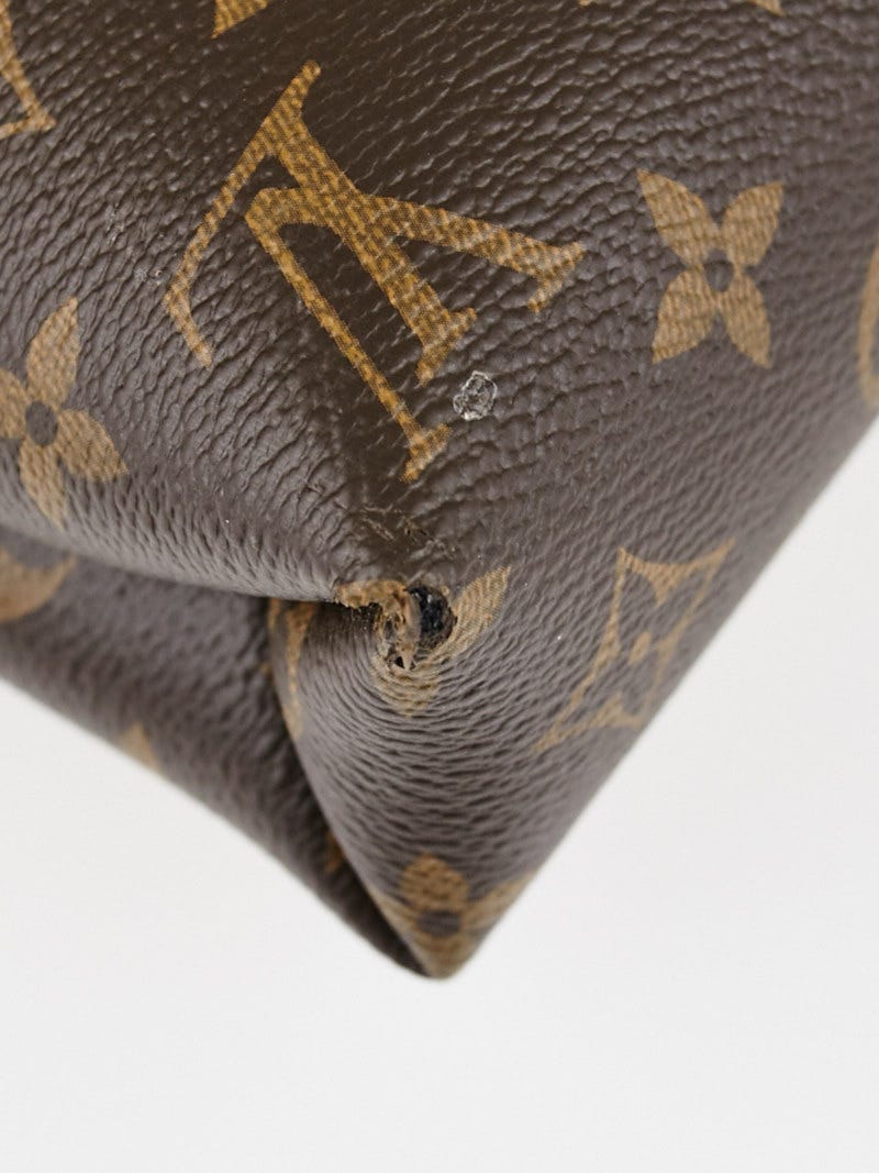 Louis Vuitton Litchi Monogram Canvas Pallas Chain Bag Louis Vuitton