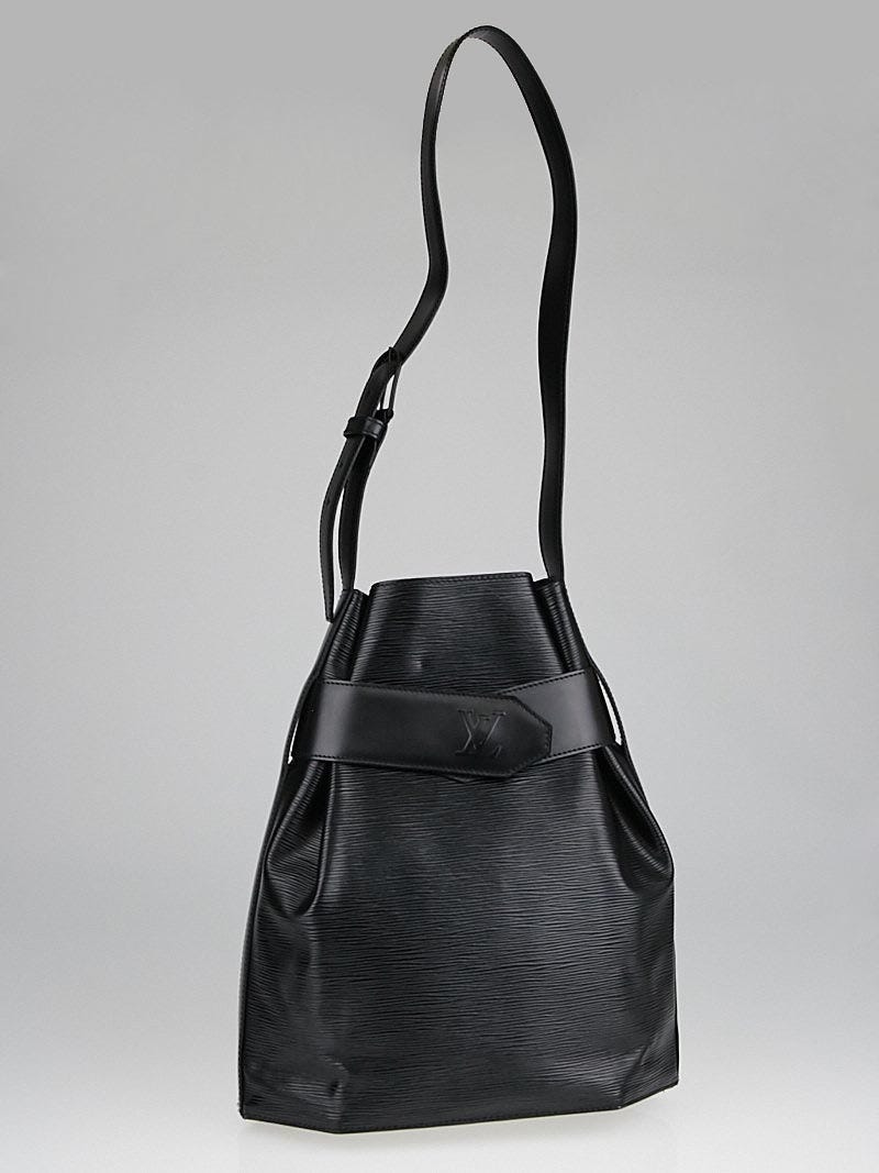 Louis Vuitton LV Shoulder Bag Sac D'epaule GM Black Epi Leather V10944