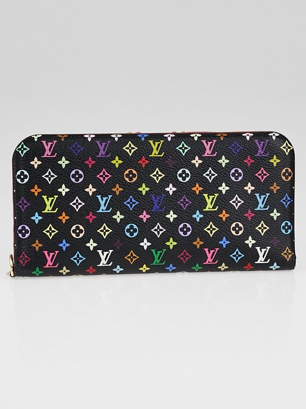 Louis Vuitton Black Monogram Multicolore Grenade Insolite Wallet