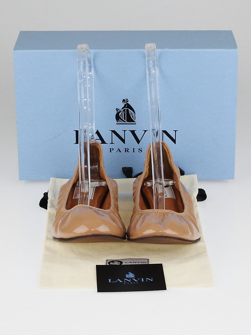 Lanvin cheap flats sizing