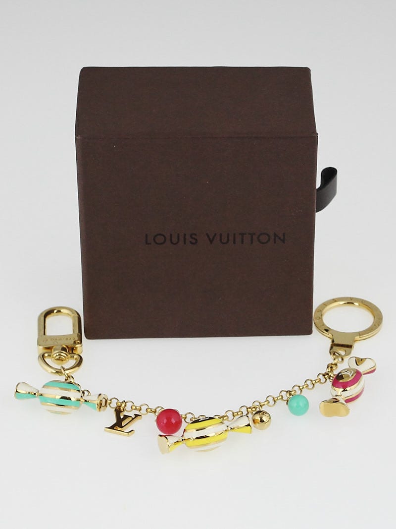 Louis Vuitton LV Play Bag Charm and Key Holder Multicolored Resin & Metal