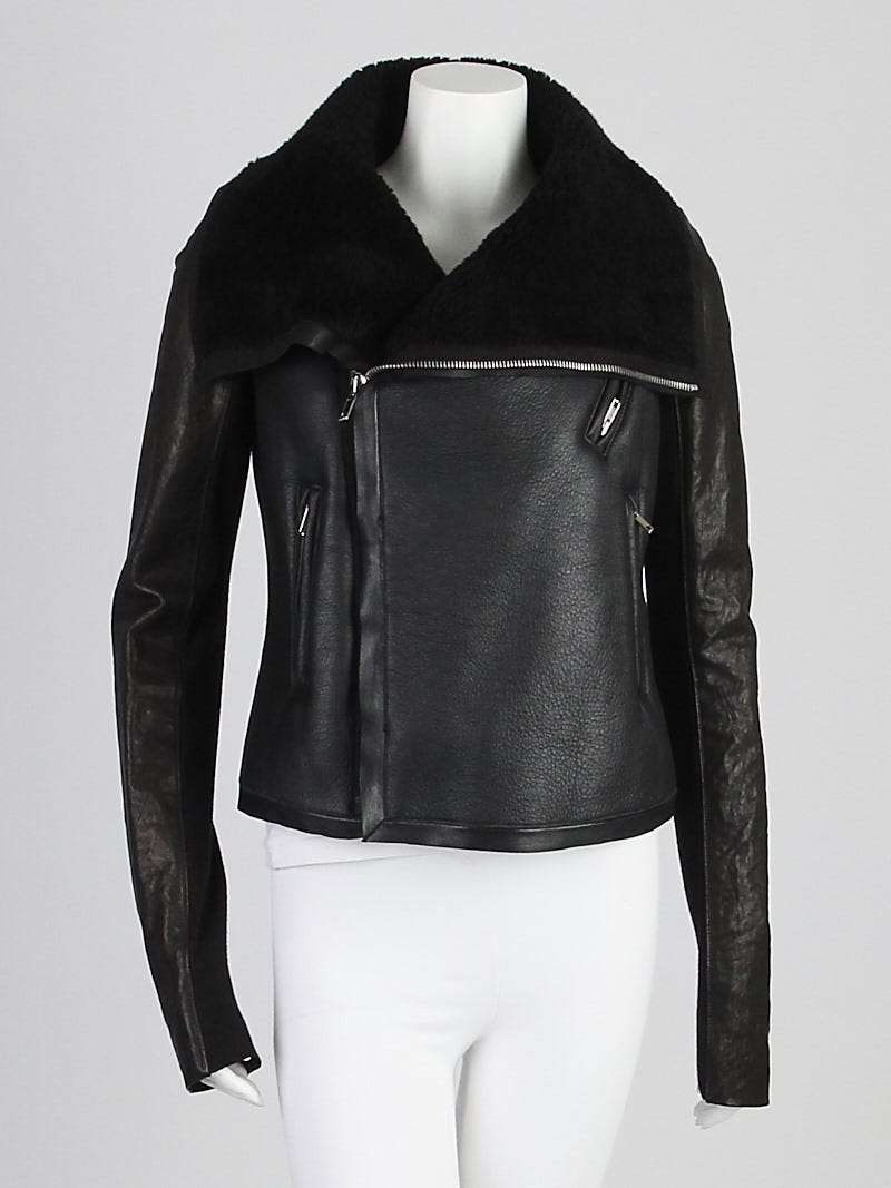 Shearling jacket Louis Vuitton White size M International in