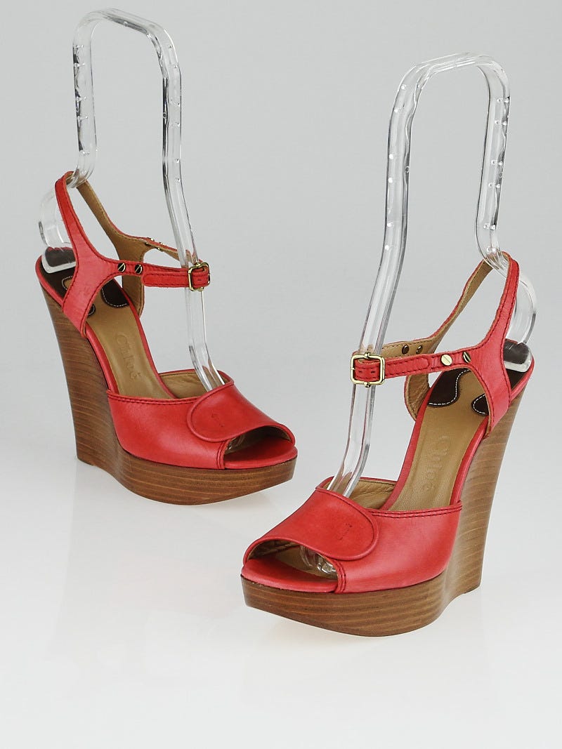 Pink peep toe wedges new arrivals