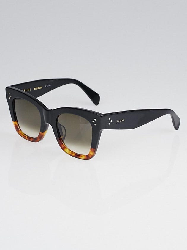 Celine Black/Tortoise Acetate Frame Catherine Sunglasses-CL 41098F/S