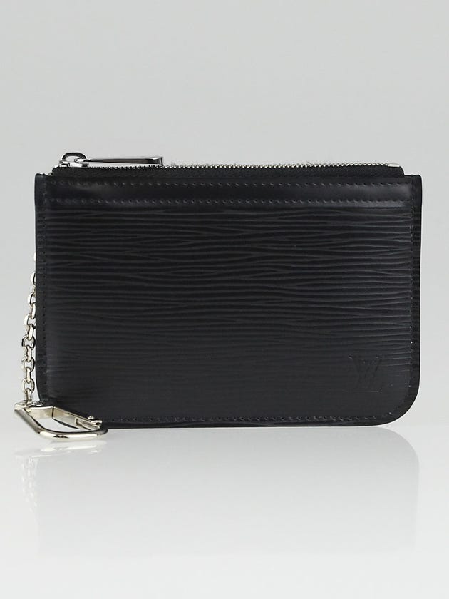 Louis Vuitton Black Epi Leather Key Pouch and Change Holder