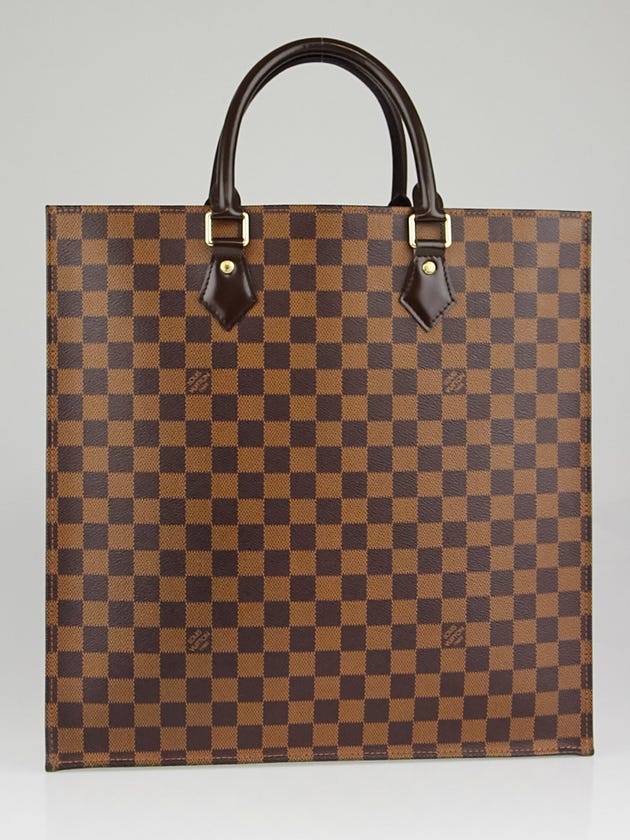 Louis Vuitton Damier Canvas Sac Plat MM NM Bag