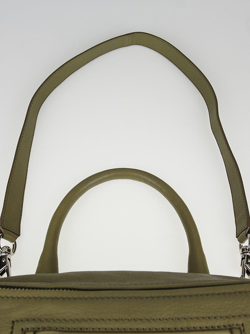 Givenchy Khaki Sugar Goatskin Leather Medium Pandora Bag