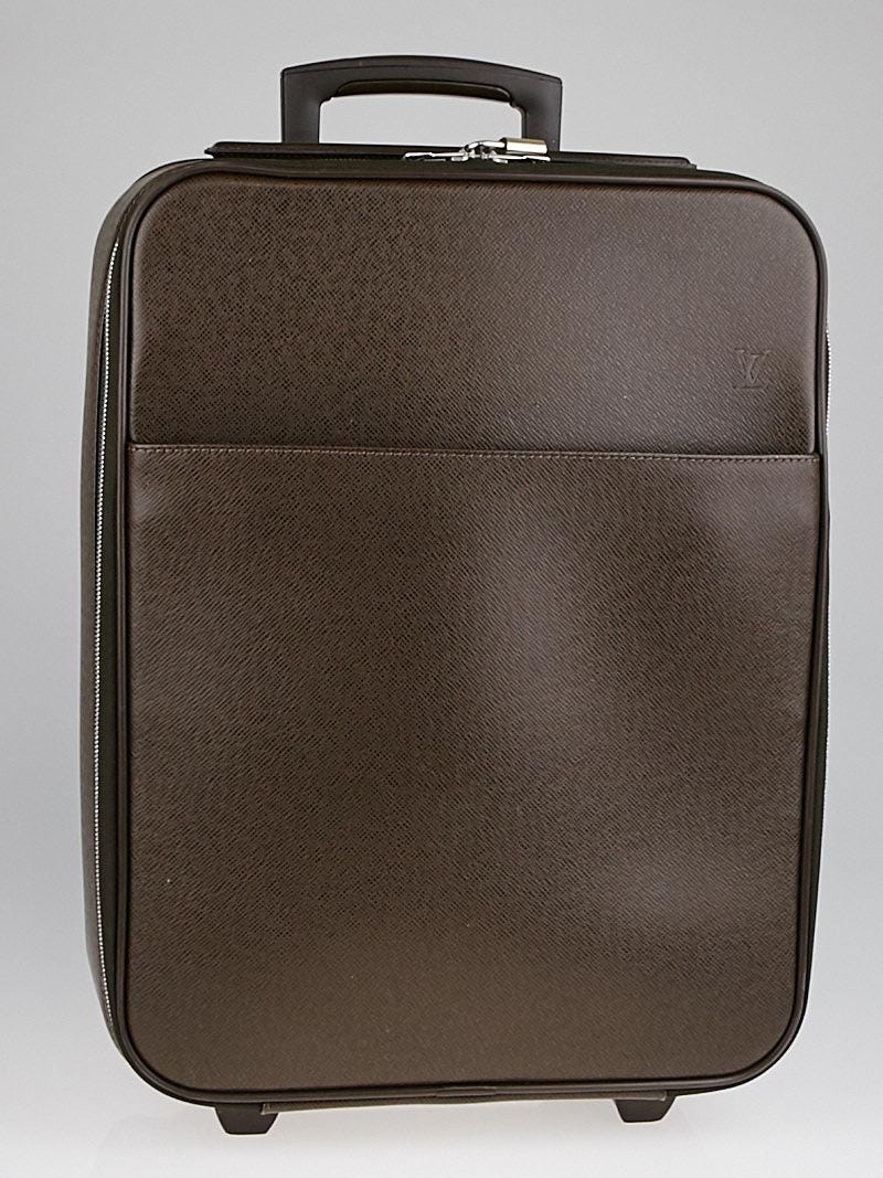 taiga leather luggage