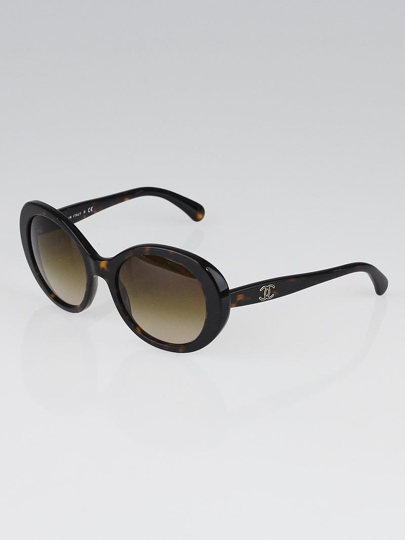 Chanel Tortoise Shell Oversized Frame Gradient Tint 