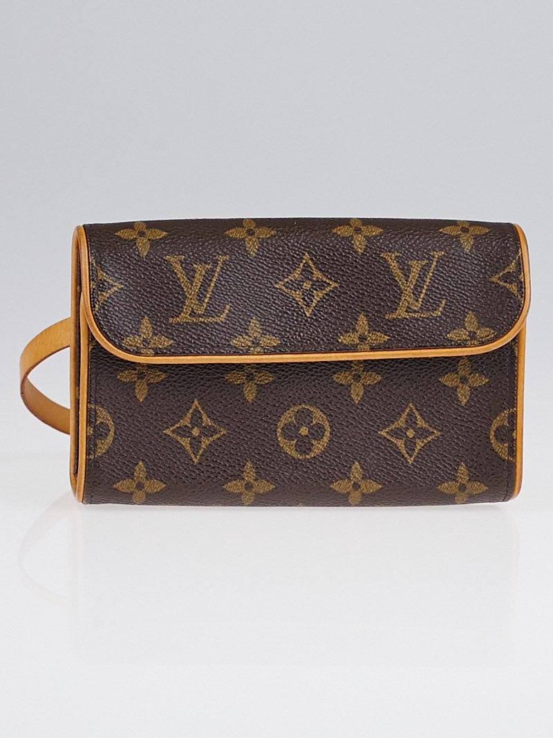 Louis Vuitton Brown Canvas Monogram Pochette Florentine Belt Bag Louis  Vuitton