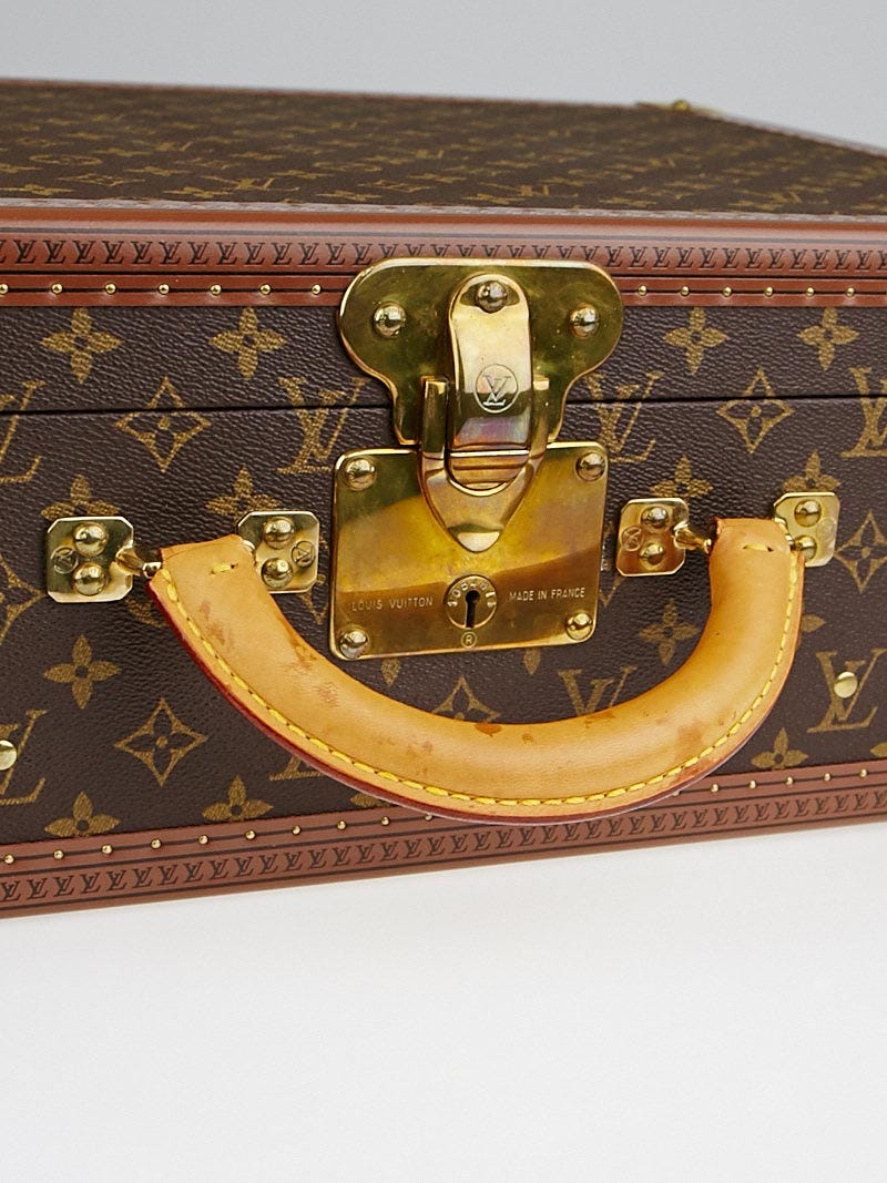 Louis Vuitton bisten trunk Travel Case/Overseas Suitcase, LV