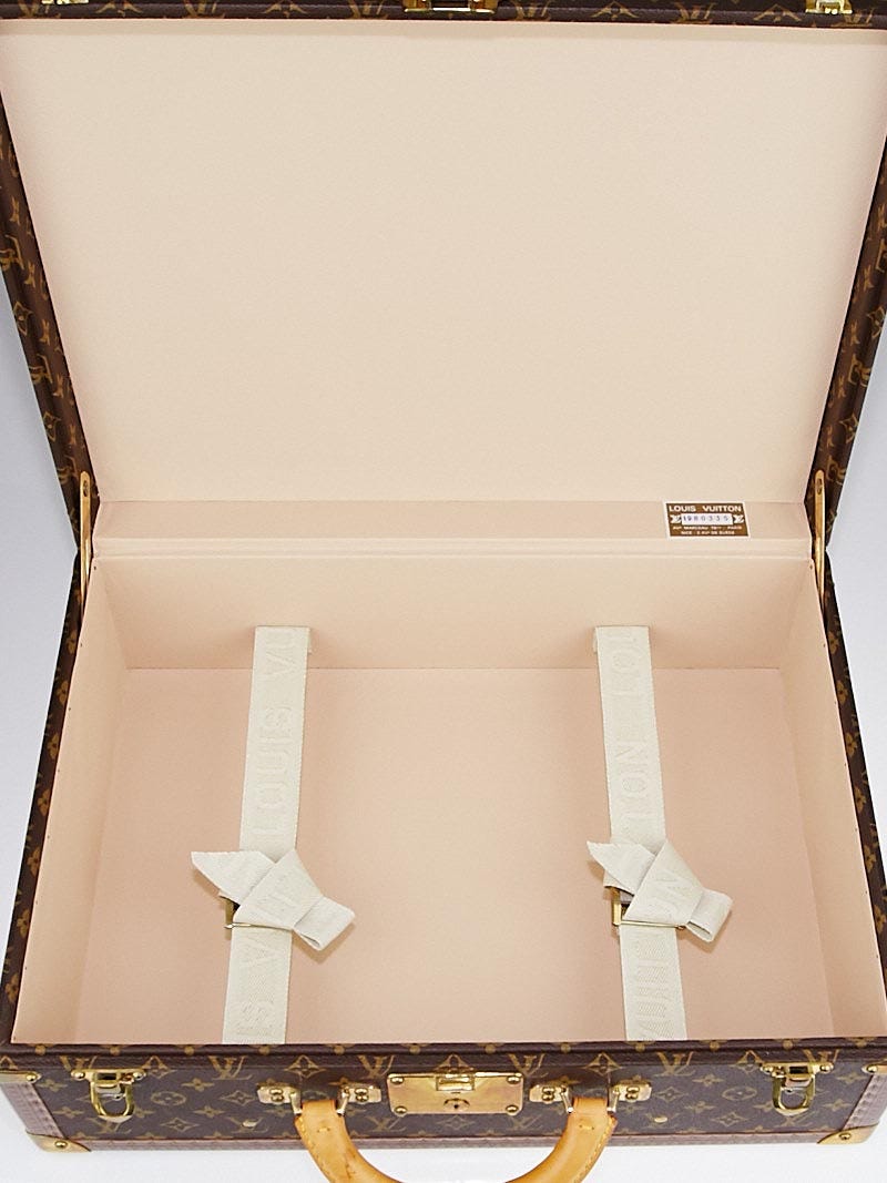 Louis Vuitton Monogram Canvas Bisten 50 Hardsided Suitcase