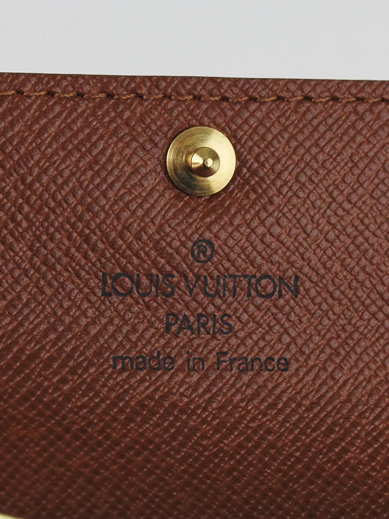 Louis Vuitton Monogram Canvas Porte Monnaie Accordeon Coin Purse - Yoogi's  Closet
