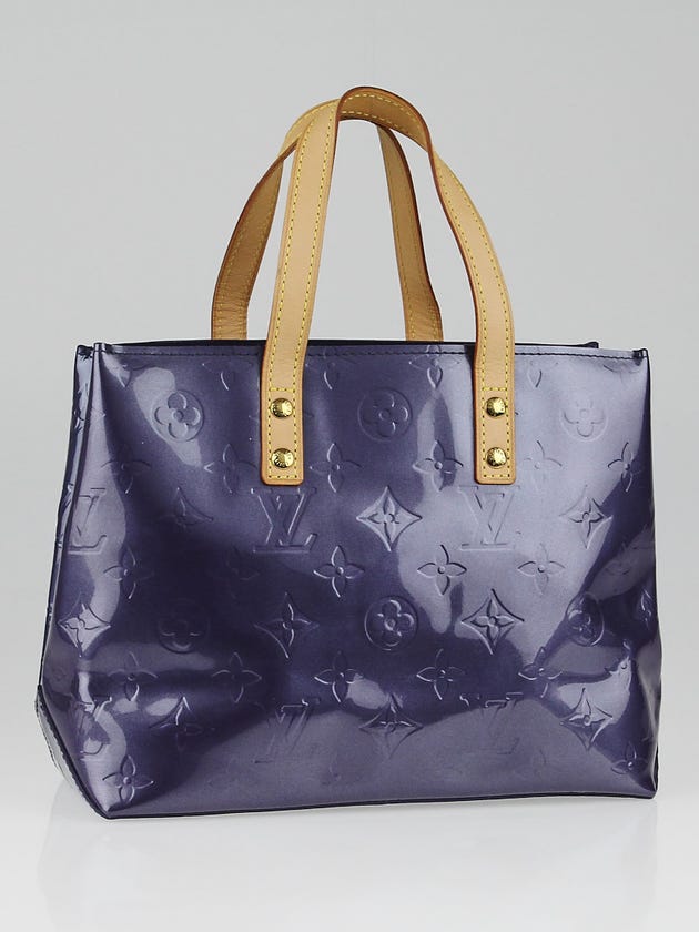 Louis Vuitton Blue Nuit Monogram Vernis Reade PM Bag