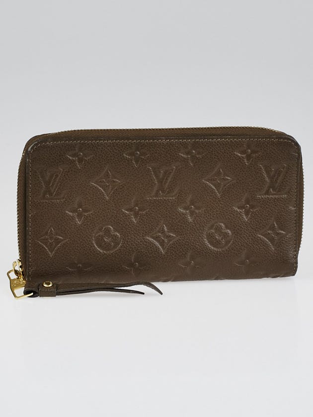 Louis Vuitton Ombre Monogram Empreinte Leather Secret Long Wallet