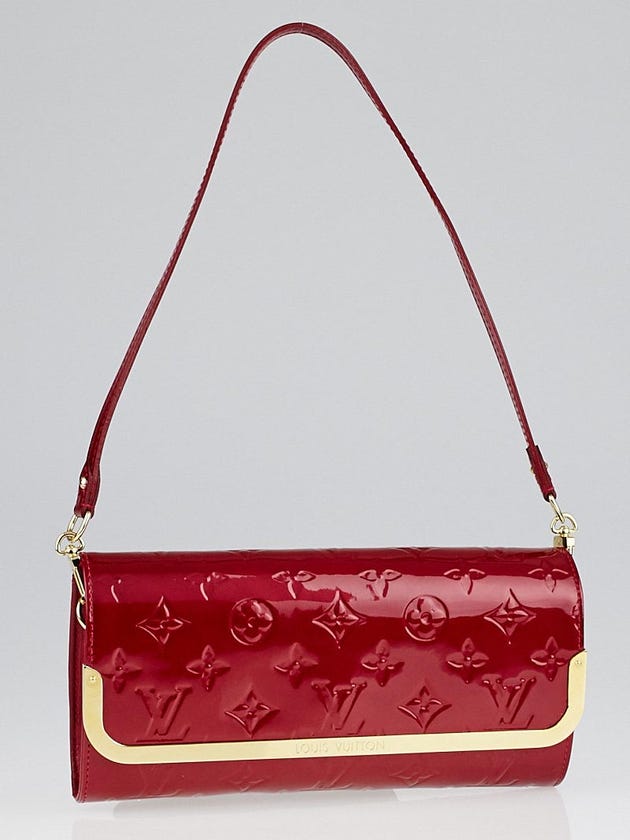 Louis Vuitton Pomme D'Amour Monogram Vernis Rossmore Clutch Bag