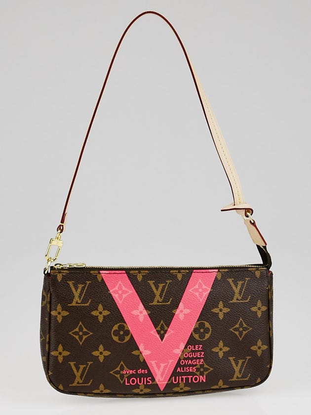 Louis Vuitton Limited Edition Grenade Monogram V Accessories Pochette NM Bag
