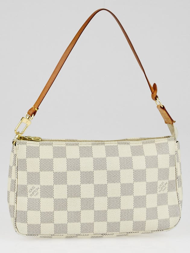 Louis Vuitton Damier Azur Canvas Accessories Pochette Bag