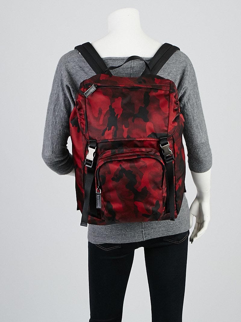 Prada camouflage backpack hot sale