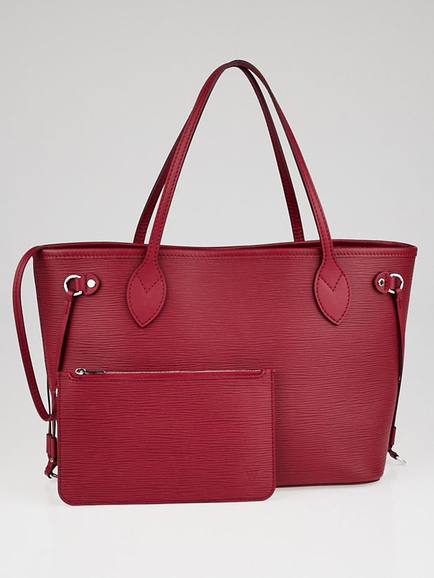 Louis Vuitton Fuchsia Epi Leather Neverfull PM Bag