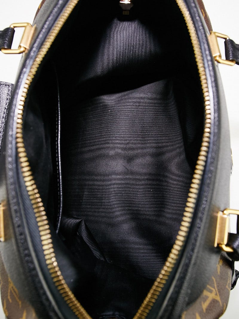 Louis Vuitton Limited Edition Black Monogram Canvas Golden Arrow Speedy Bag  - Yoogi's Closet