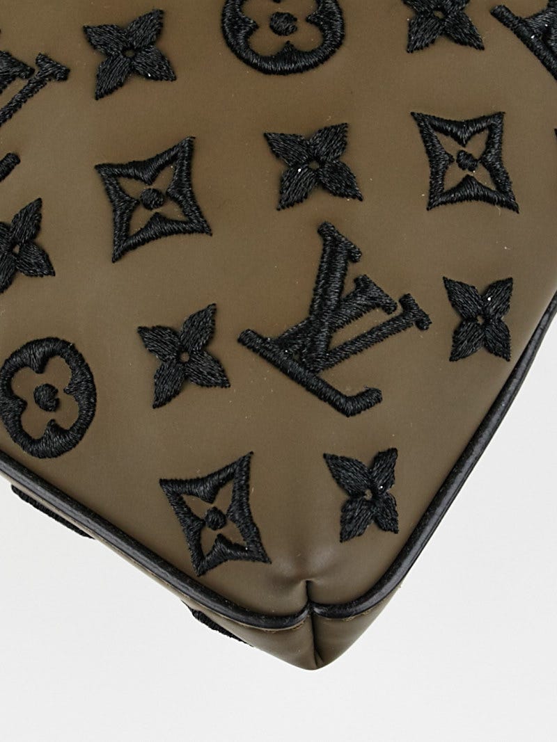 Louis Vuitton Brown, Pattern Print Monogram Vertical Lockit