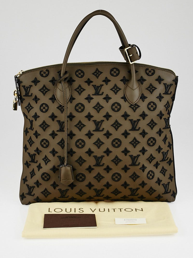 Louis Vuitton Limited Edition Monogram Addiction Lockit MM Bag