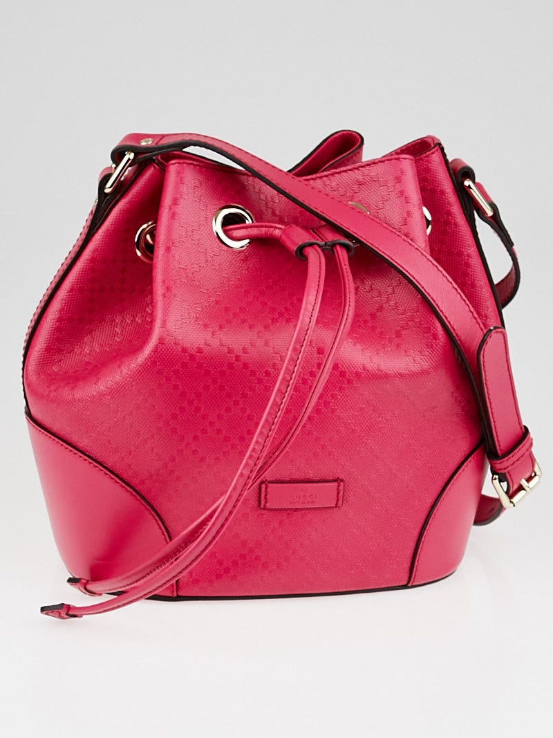 Gucci bright cheap diamante bucket bag