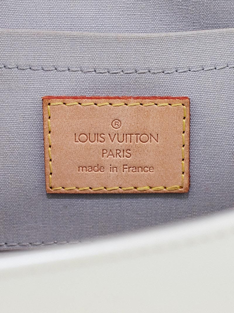 Louis Vuitton Louis Vuitton Malibu Street White Perle Vernis Leather