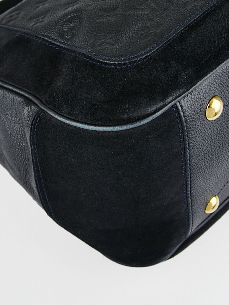 Louis Vuitton Black Monogram Empreinte Leather Audacieuse MM Bag  