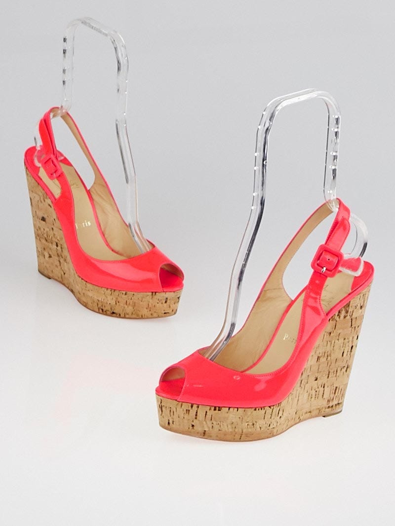 Neon pink clearance wedges