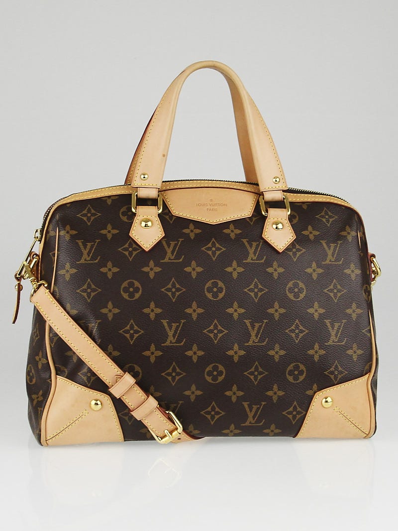 Louis Vuitton - Lv - Retiro Handbag Brown Monogram Canvas Pm W/ Shoulder  Strap Auction