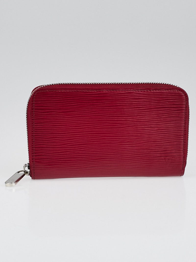 Louis Vuitton Fuchsia Epi Leather Zippy Compact NM Wallet - Yoogi's Closet