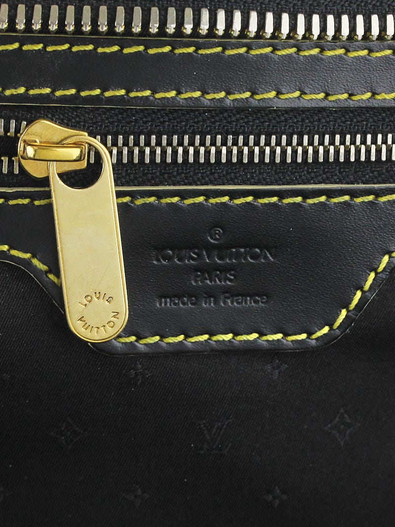 Louis Vuitton Black Suhali L'Epanoui PM Bag - Yoogi's Closet