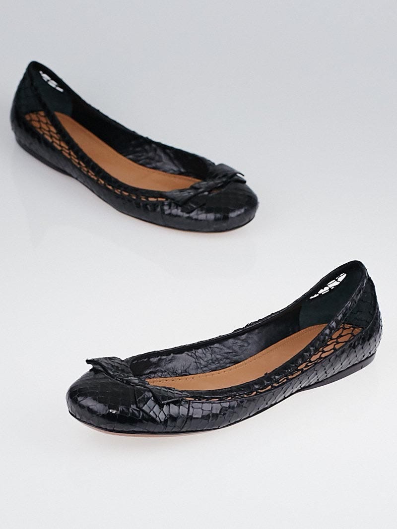 Black flats size 10 hot sale