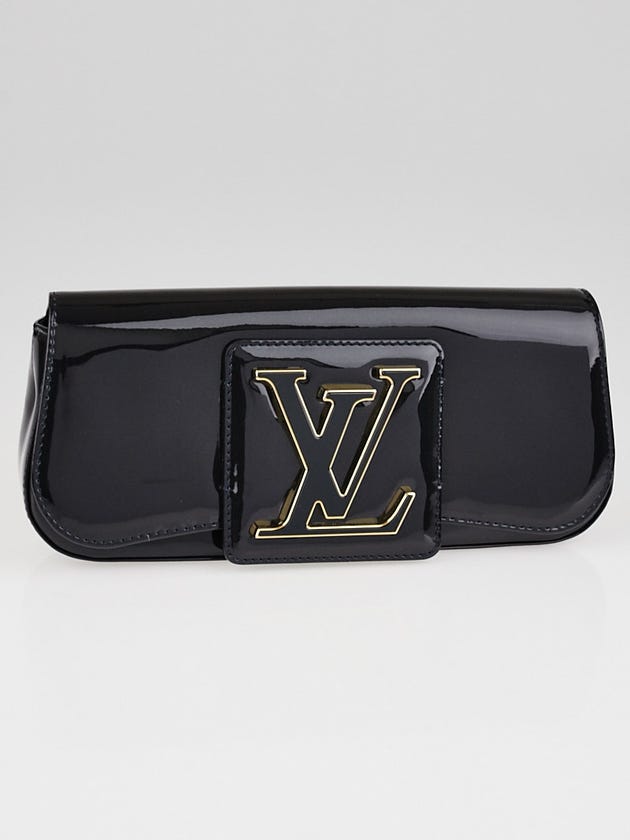 Louis Vuitton Bleu Infini Monogram Vernis Pochette Sobe Clutch Bag