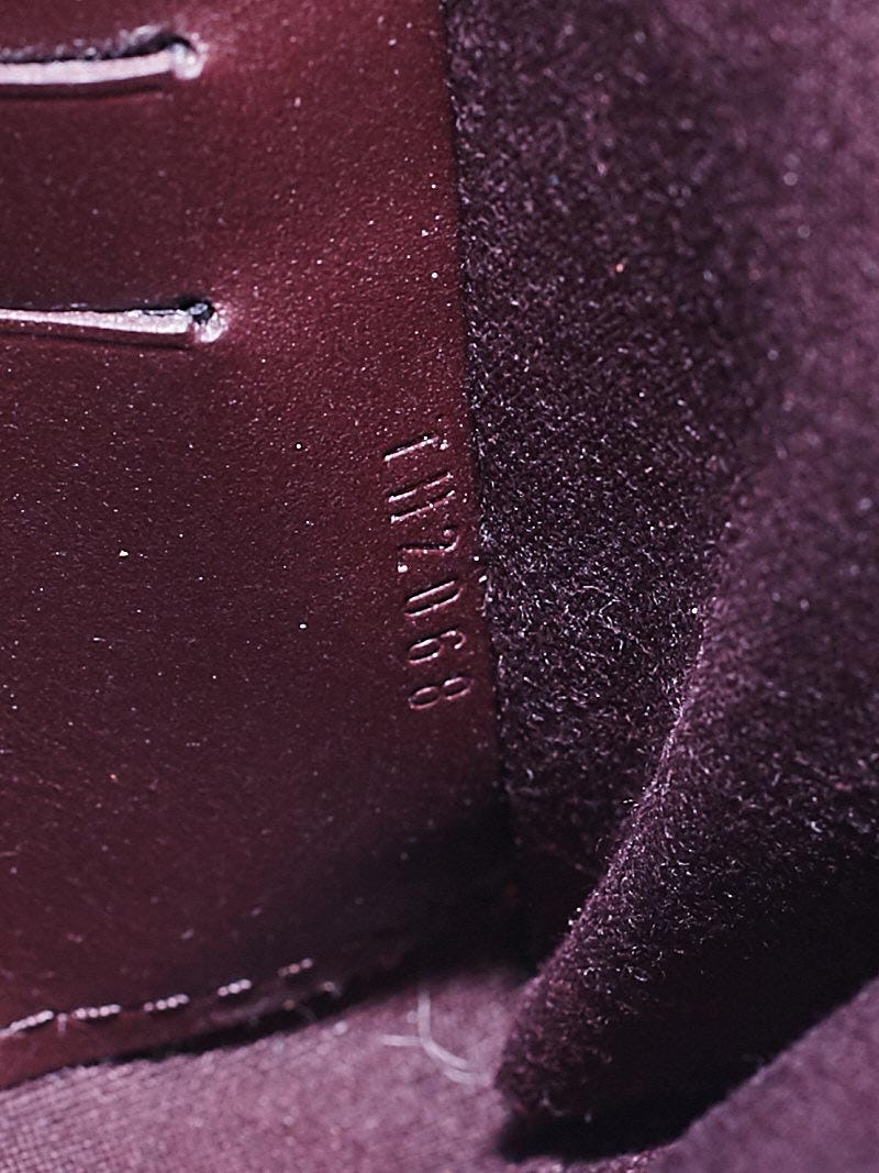 Louis+Vuitton+Sunset+Boulevard+Shoulder+Bag+Purple+Leather for