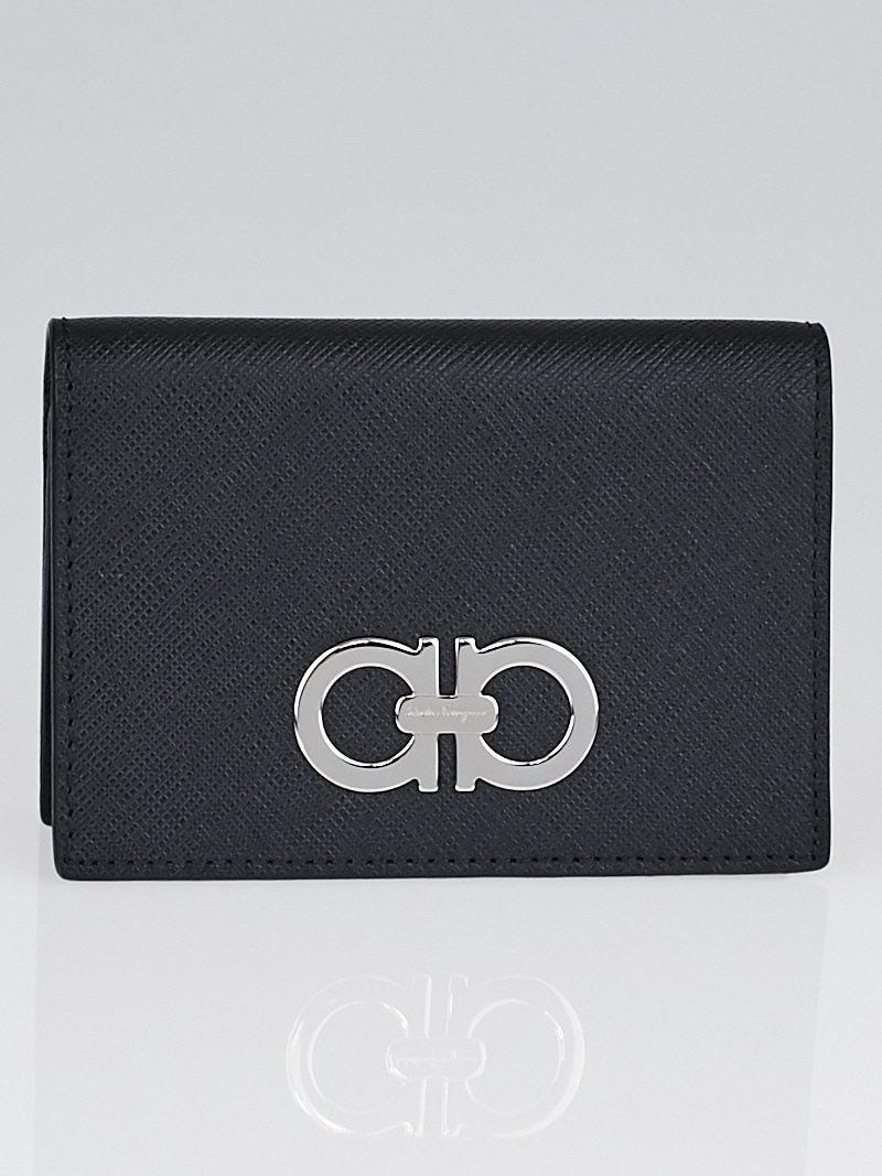 Ferragamo double hotsell gancio wallet