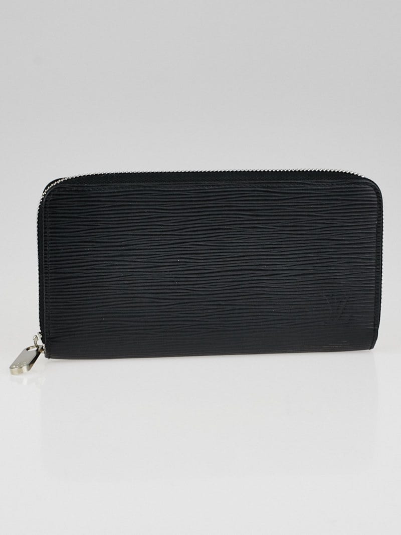 Louis Vuitton Black Epi Leather Zippy Wallet