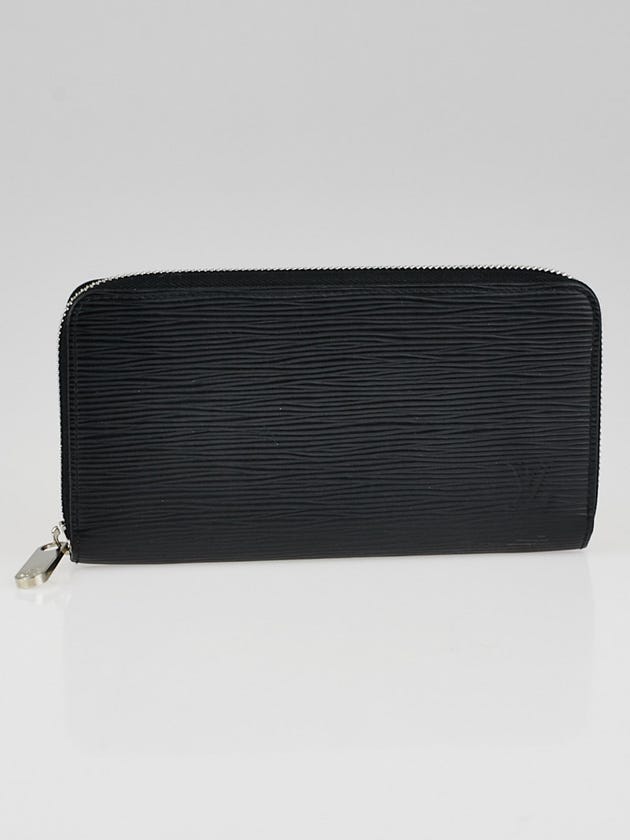 Louis Vuitton Black Epi Leather Zippy Wallet